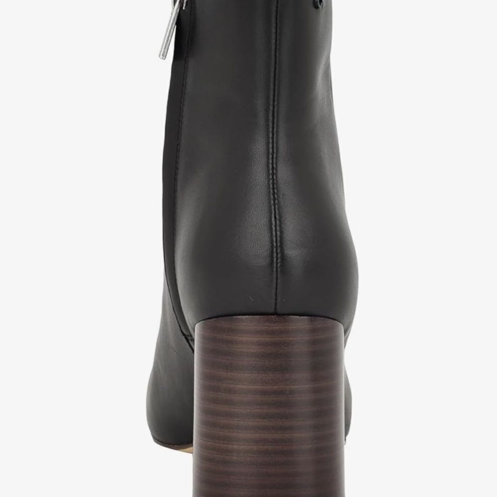 Calvin Klein Black Ankle Booties - Picture 2 of 3